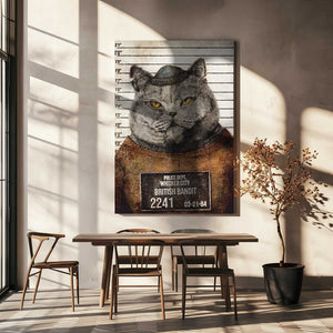 Tablou canvas „British Bandit” de Mike Koubou