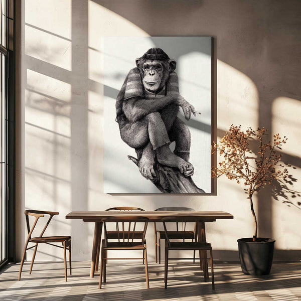 Tablou canvas „Smoke &amp;amp Chill” de Mike Koubou