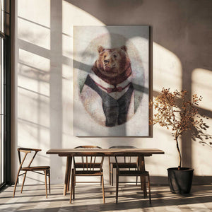 Tablou canvas „Old Gentleman” de Mike Koubou