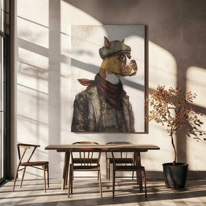 Tablou canvas „Hard Worker” de Mike Koubou