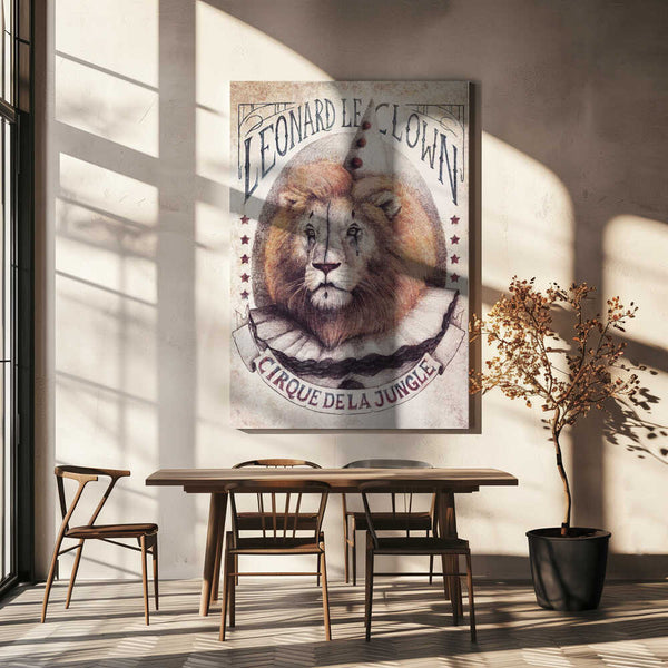 Tablou canvas „The Jester King” de Mike Koubou