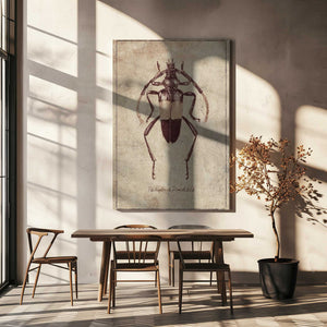 Tablou canvas „Vintage Insect Sketch” de Mike Koubou