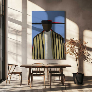 Tablou canvas „Bold Hat and Stripes New Mexico Style” de THE MIUUS STUDIO