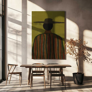 Tablou canvas „Southwestern Man with Hat” de THE MIUUS STUDIO