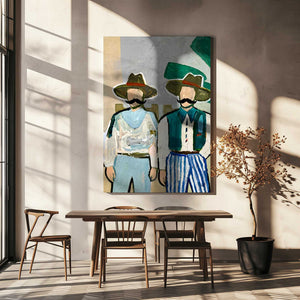 Tablou canvas „Side by Side” de Uma Gokhale
