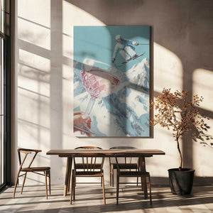 Tablou canvas „Sip and Ski” de Andreas Magnusson