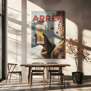 Tablou canvas „Apres Ski Alpine” de Andreas Magnusson