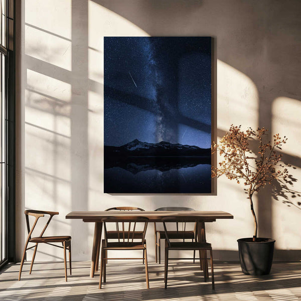Tablou canvas „Galaxies Reflection” de Toby Harriman
