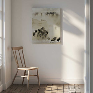 Tablou canvas „Swarming” de Husain Alfraid