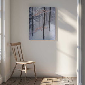 Tablou canvas „In the winter forest” de Ales Krivec