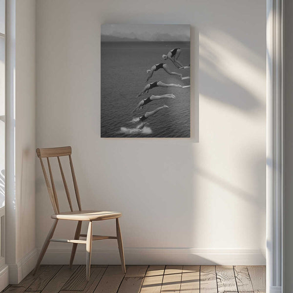 Tablou canvas „The beauty of diving” de Greetje van Son