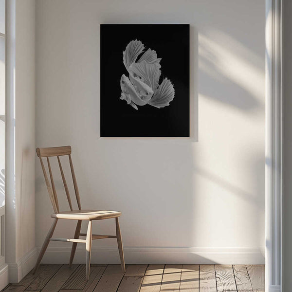 Tablou canvas „White Love” de Andi Halil