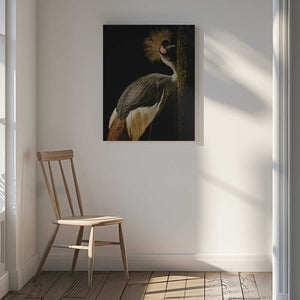 Tablou canvas „Grey Crowned Crane” de Jealousy