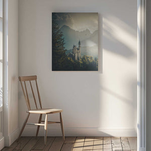 Tablou canvas „Neuschwanstein Castle” de Cuma Cevik