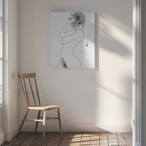 Tablou canvas „Flower Girl” de Pictufy Studio II