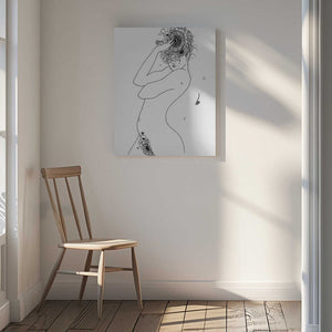 Tablou canvas „Flower Girl” de Pictufy Studio II