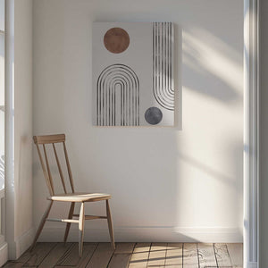 Tablou canvas „Archs and Buds” de Pictufy Studio II
