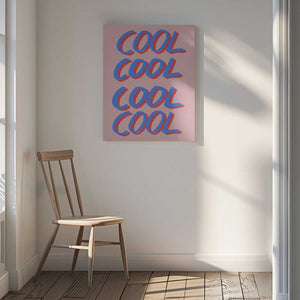 Tablou canvas „Cool Quote 02” de Pictufy Studio