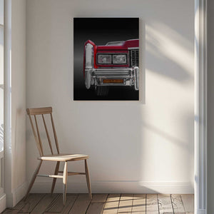 Tablou canvas „US classic car 1976 Eldorado convertible” de Beate Gube
