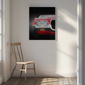 Tablou canvas „US classic car 1972 Ranchero pickup truck” de Beate Gube