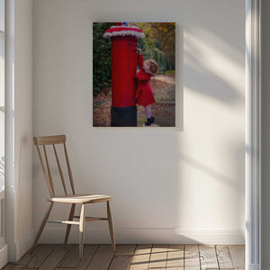 Tablou canvas „Posting to Santa” de Peter Davidson