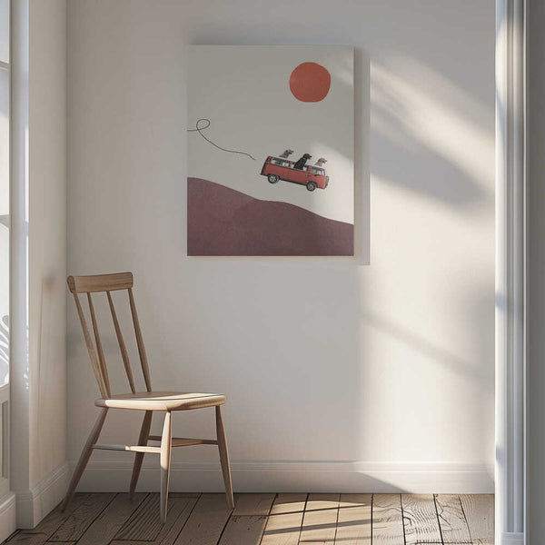 Tablou canvas „Adventure gang” de Maarten Léon