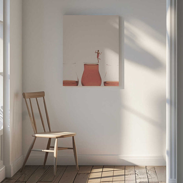 Tablou canvas „I prefer the full one” de Maarten Léon