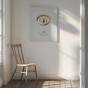 Tablou canvas „My drink needs a drink” de Maarten Léon