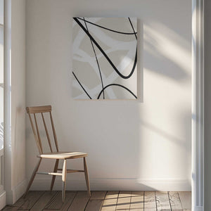Tablou canvas „Fluid Line Dance” de uplusmestudio