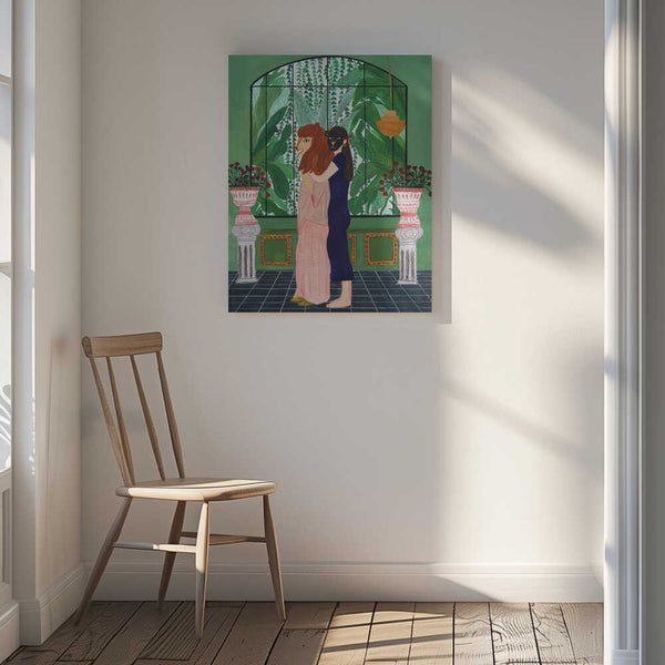 Tablou canvas „Lion Mom” de Jota de jai