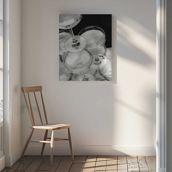 Tablou canvas „Champagne tower_5” de Pictufy Studio III