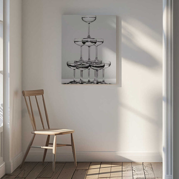 Tablou canvas „Champagne tower_6” de Pictufy Studio III