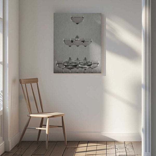 Tablou canvas „Champagne tower_9” de Pictufy Studio III