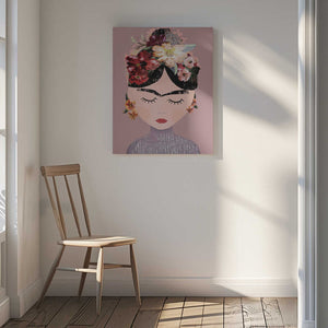 Tablou canvas „Floral Serenity” de Treechild