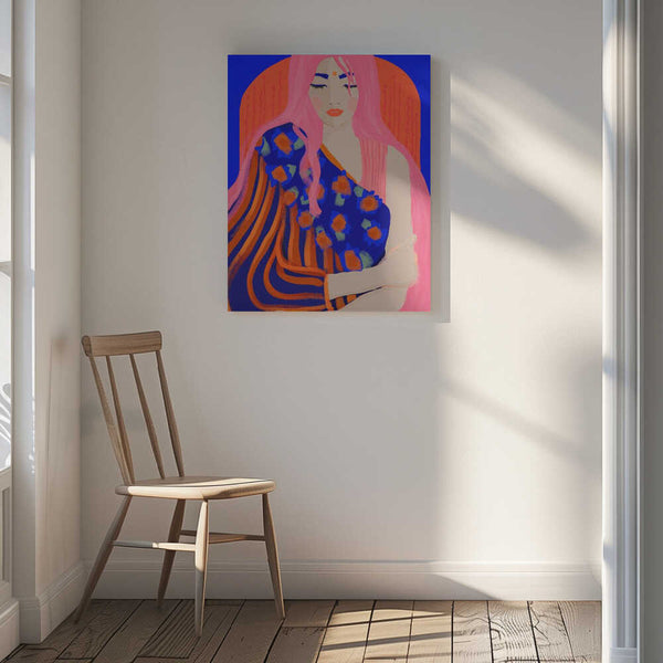 Tablou canvas „Vibrant Serenity” de Treechild
