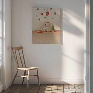 Tablou canvas „Cute Dog” de Xuan Thai