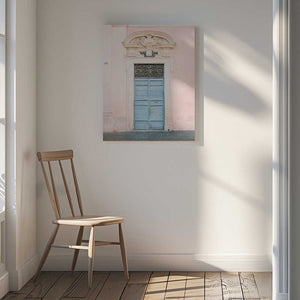 Tablou canvas „Pastel Trastevere - Rome Italy travel photography” de Raisa Zwart