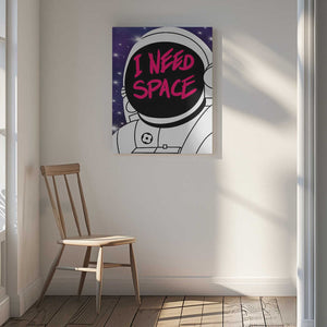 Tablou canvas „I need spece” de Tomas Härstedt