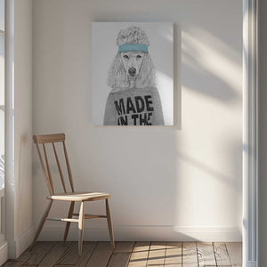 Tablou canvas „80's bitch” de Balazs Solti