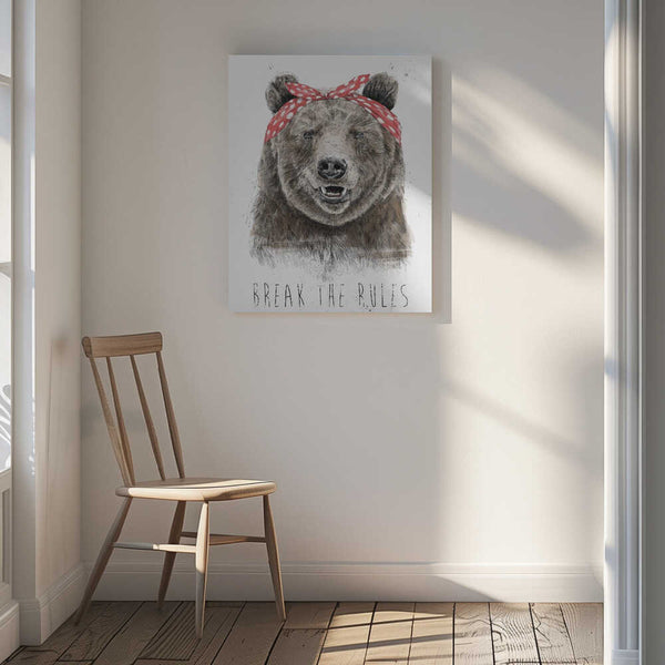 Tablou canvas „Break the rules” de Balazs Solti