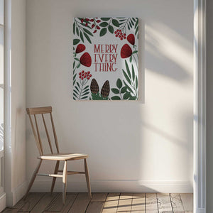 Tablou canvas „Merry everything” de Rosana Laiz Blursbyai