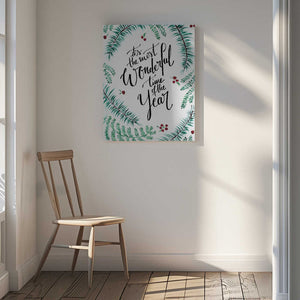 Tablou canvas „Most wonderful time of the year” de Rosana Laiz Blursbyai