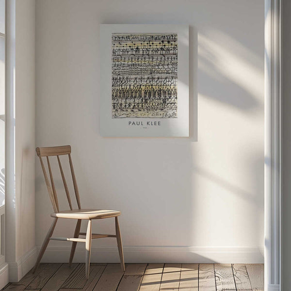 Tablou canvas „Cooling in a hot zone garden 1924” de Paul Klee