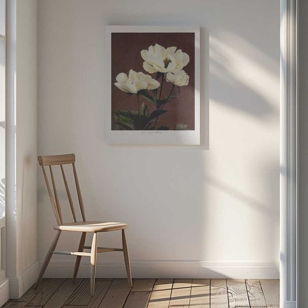 Tablou canvas „Hærdaceous Peony” de Ogawa Kazumasa