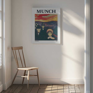 Tablou canvas „Anxiety” de Edvard Munch