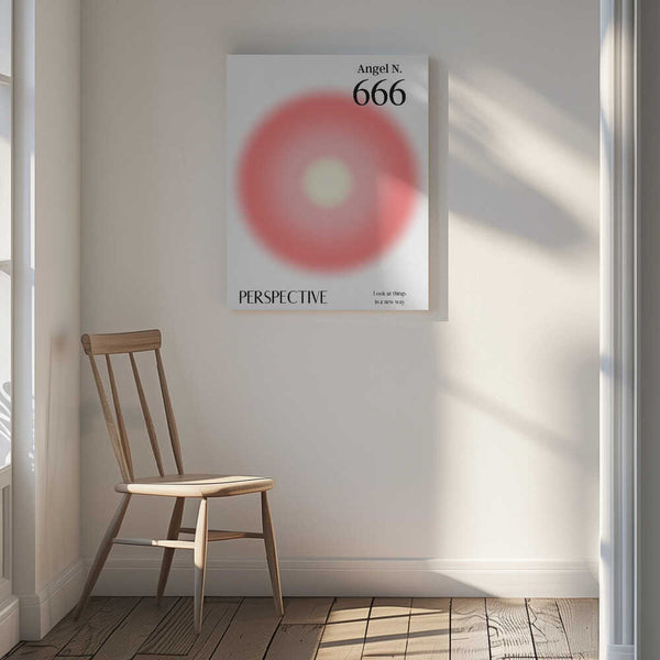 Tablou canvas „Angel Number 666” de Amélie