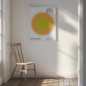 Tablou canvas „Angel Number 777” de Amélie