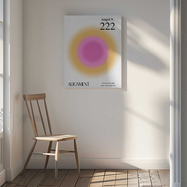 Tablou canvas „Angel Number 222” de Amélie