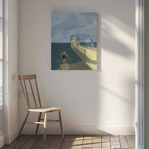 Tablou canvas „Blackrock, Salthill, Galway Ireland Art Print” de Charlotte Trudgett