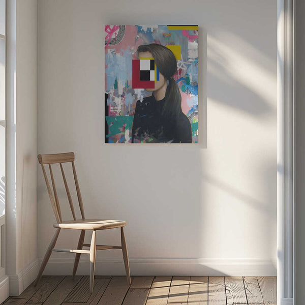 Tablou canvas „Girl 1” de Famous When Dead